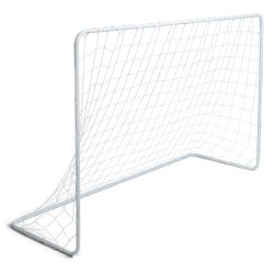 Fodbold ml stort i metal 183 x 122 cm.