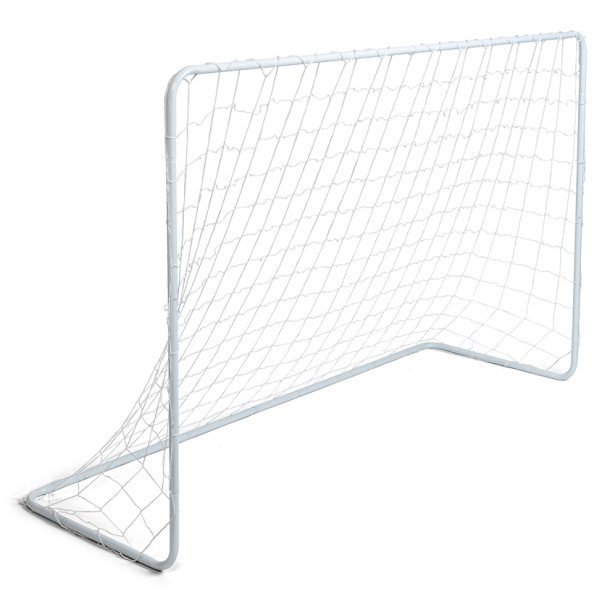 Fodbold ml stort i metal 183 x 122 cm.