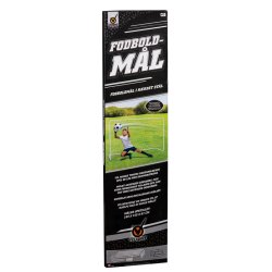 Fodbold ml stort i metal 183 x 122 cm.