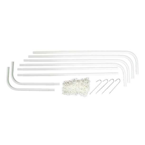 Fodbold ml stort i metal 183 x 122 cm.