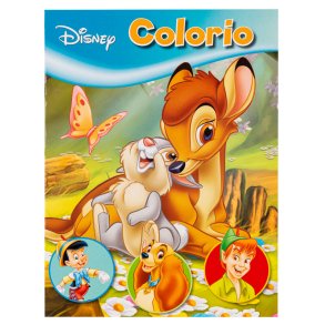 Disney m�larbok med Disney karakt�rer