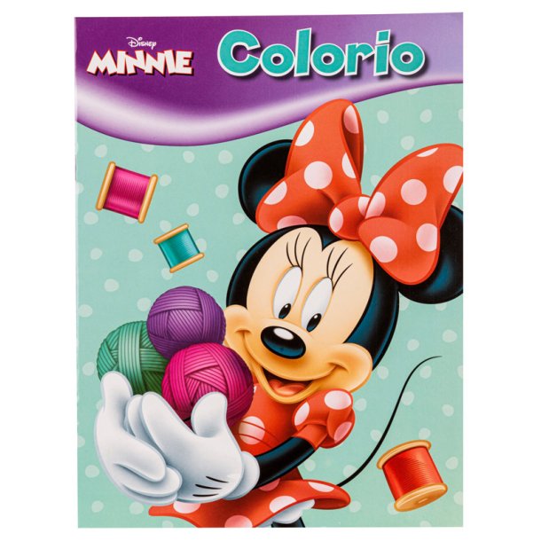 Disney mlarbok med Minnie Mouse och vnner