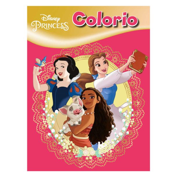 Disney malebog - Prinsesser