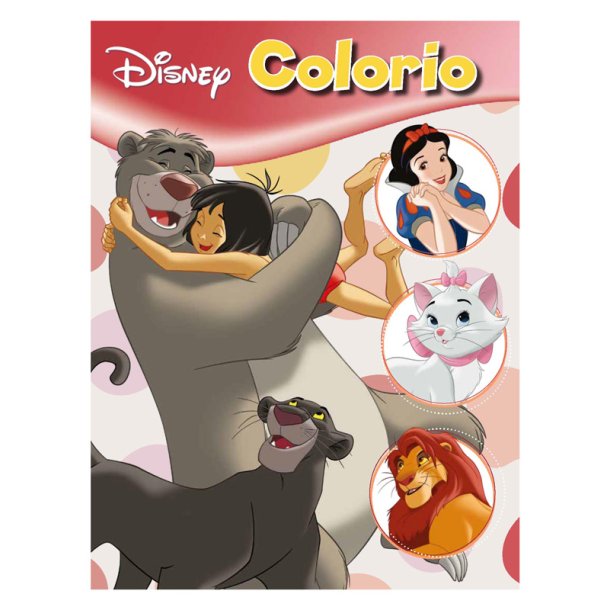 Disney malebog - Disney figurer