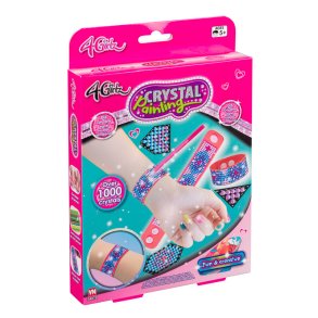 4-Girlz Crystal painting armbnd - Pink