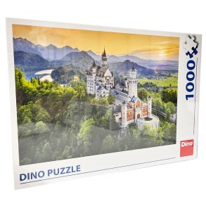 Dino Puslespil 1000 brikker - Neuschwanstein slot