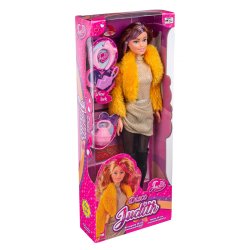 Judith party dukke - I gul jakke