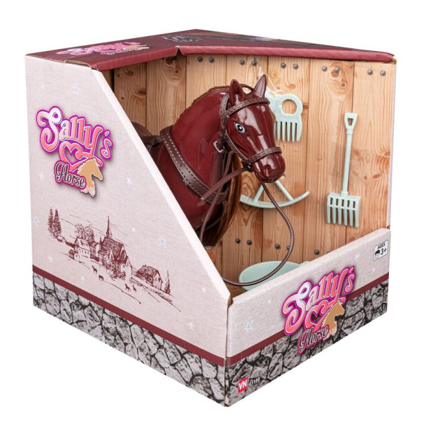 Sallys hest - Mrkebrun