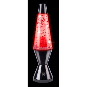 Vulkanlampe med kugler