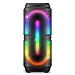 Karaokehjttaler med mikrofon