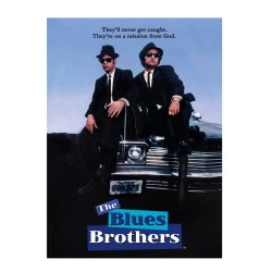 Clementoni cult movies puslespil - The Blues Brothers