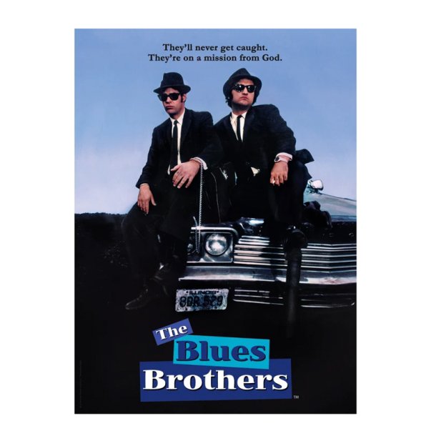 Clementoni cult movies puslespil - The Blues Brothers