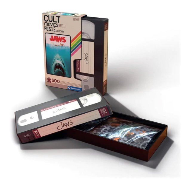 Clementoni cult movies puslespil - Jaws