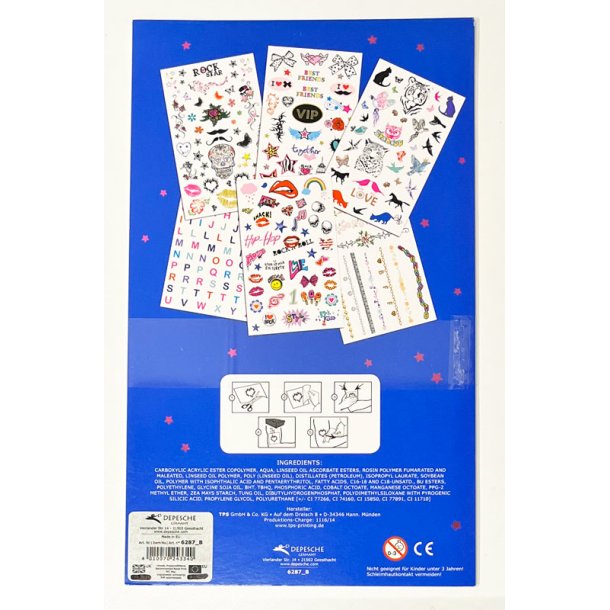 TopModel tatoveringsblok