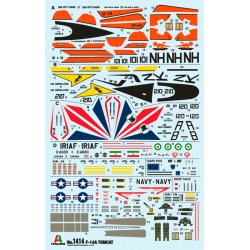 Italeri 1:72 F-14A Tomcat - modellflygplan