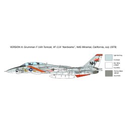 Italeri 1:72 F-14A Tomcat - modellflygplan