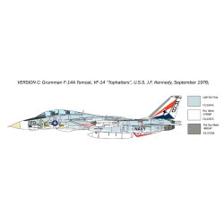 Italeri 1:72 F-14A Tomcat - modellflygplan