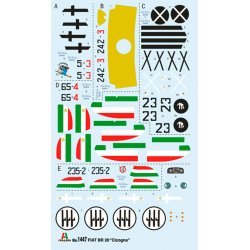 Italeri 1:72 Fiat BR.20 Cicogna - Modelfly