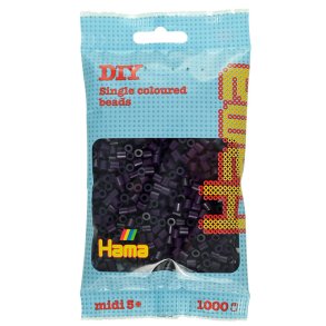 Hama midi prlor 207-108 1000 st - Aubergine