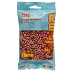 Hama midi prlor 207-111 1000 st - Mrk blush