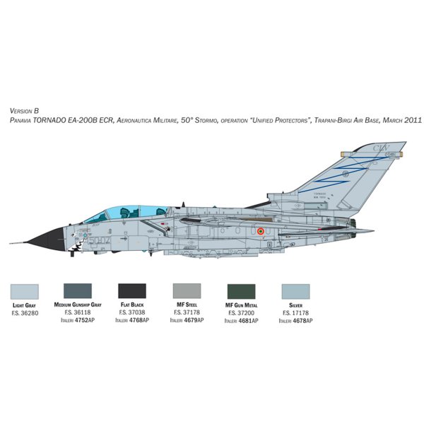 Italeri 1:32 Tornado ECR - Modelfly