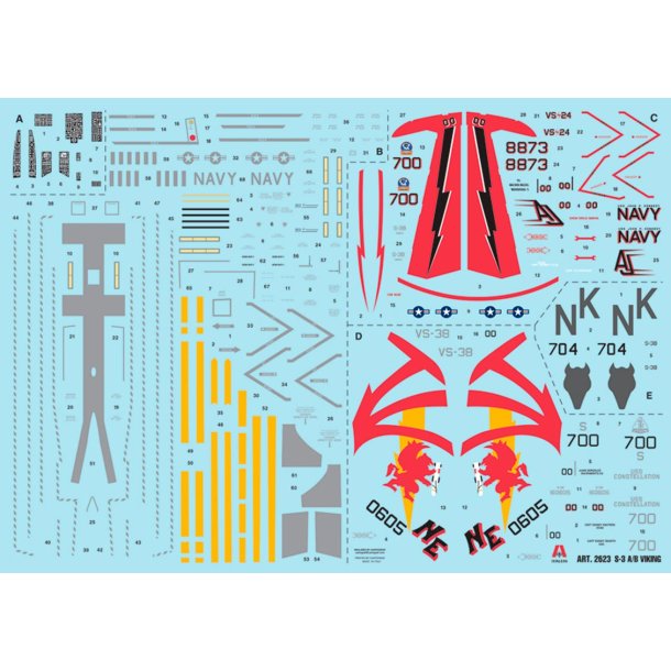 Italeri 1:48 s-3 A/B Viking - Modelfly