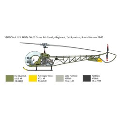 Italeri 1:48 OH-13 Sioux - Modelhelikopter