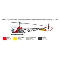 Italeri 1:48 OH-13 Sioux - Modelhelikopter