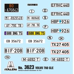 Italeri 1:24 Volvo 760 GLE - Modelbil