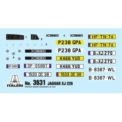 Italeri 1:24 Jaguar XJ 220 - Modelbil