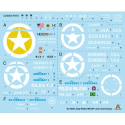 Italeri 1:24 Willys Jeep MB 80-rsjubileum 1941-2021 - Modellbil