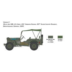 Italeri 1:24 Willys Jeep MB 80-rsjubileum 1941-2021 - Modellbil