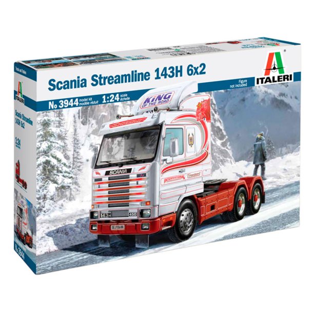 Italeri 1:24 Scania Streamline 143H 6x2 - Modelllastbil