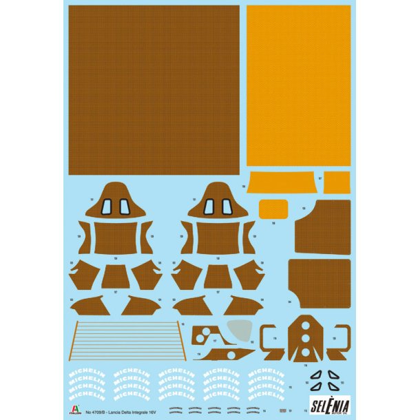 Italeri 1:12 Lancia Delta HF integrale 16v - Modelbil