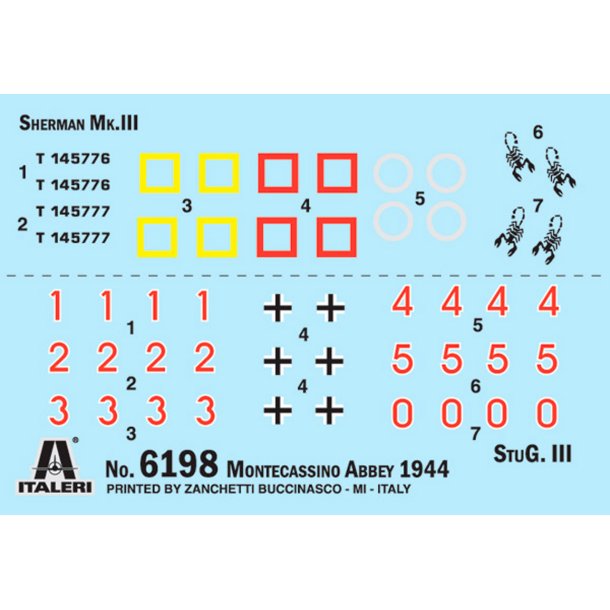 Italeri 1:72 Montecassino Abbey 1944 Breaking the Gustav Line - Diorama stridsscen