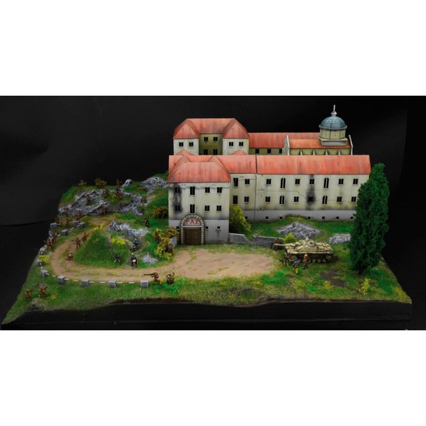 Italeri 1:72 Montecassino Abbey 1944 Breaking the Gustav Line - Diorama stridsscen