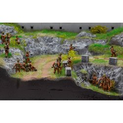 Italeri 1:72 Montecassino Abbey 1944 Breaking the Gustav Line - Diorama stridsscen