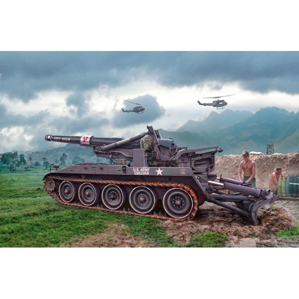 Italeri 1:35 M110 - Modelkampvogn