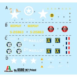 Italeri 1:35 M7 Priest - Modelkampvogn
