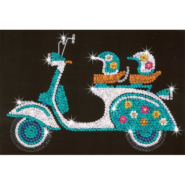 Sequin Art Scooter