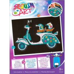 Sequin Art Scooter