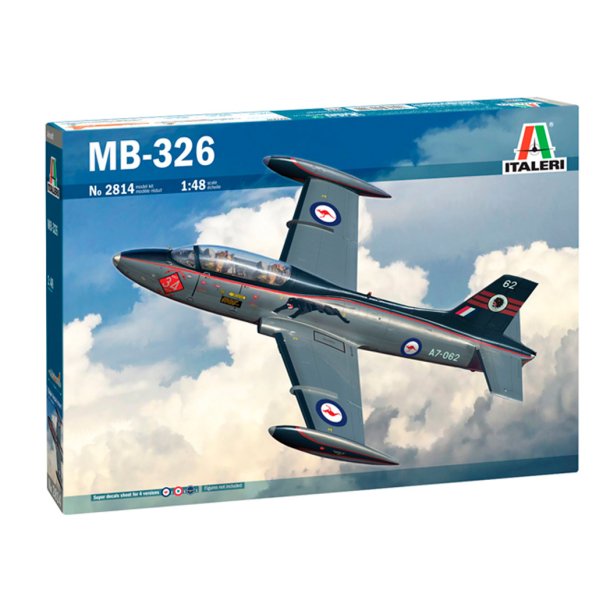 Italeri 1:48 Aermacchi MB-326 - Modellflygplan