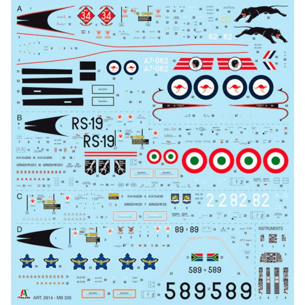 Italeri 1:48 Aermacchi  MB-326 - Modelfly
