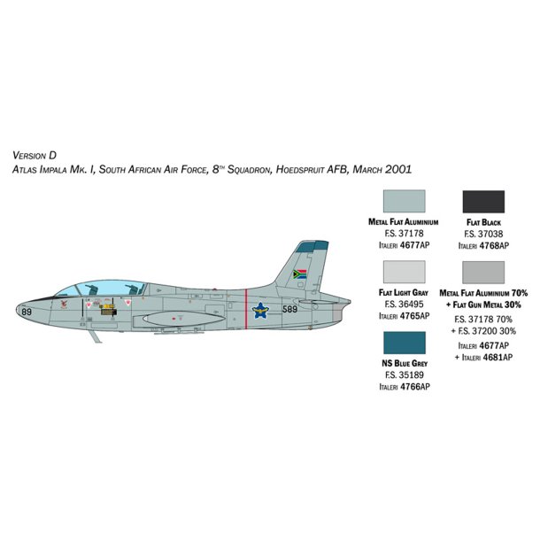 Italeri 1:48 Aermacchi  MB-326 - Modelfly