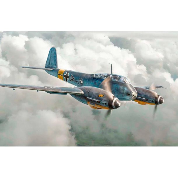 Italeri 1:72 Me 410 A-1 Hornisse - Modelfly
