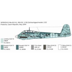 Italeri 1:72 Me 410 A-1 Hornisse - Modelfly