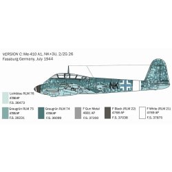 Italeri 1:72 Me 410 A-1 Hornisse - Modelfly