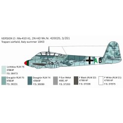 Italeri 1:72 Me 410 A-1 Hornisse - Modelfly