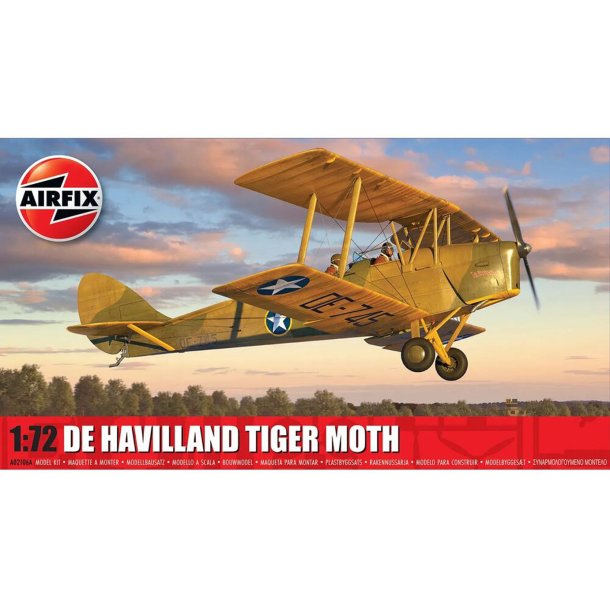 Airfix De Havilland Tiger Moth - Modelfly