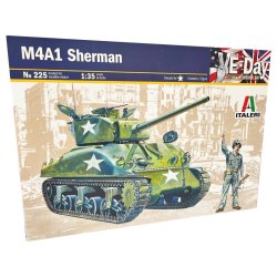 Italeri 1:35 M4A1 Sherman - Modelkampvogn